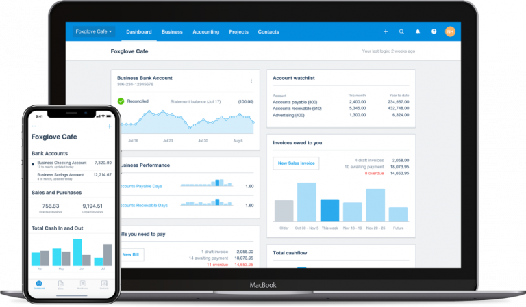 features of xero accounting software