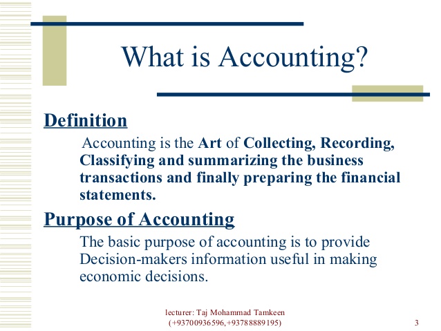 Hoa accounting