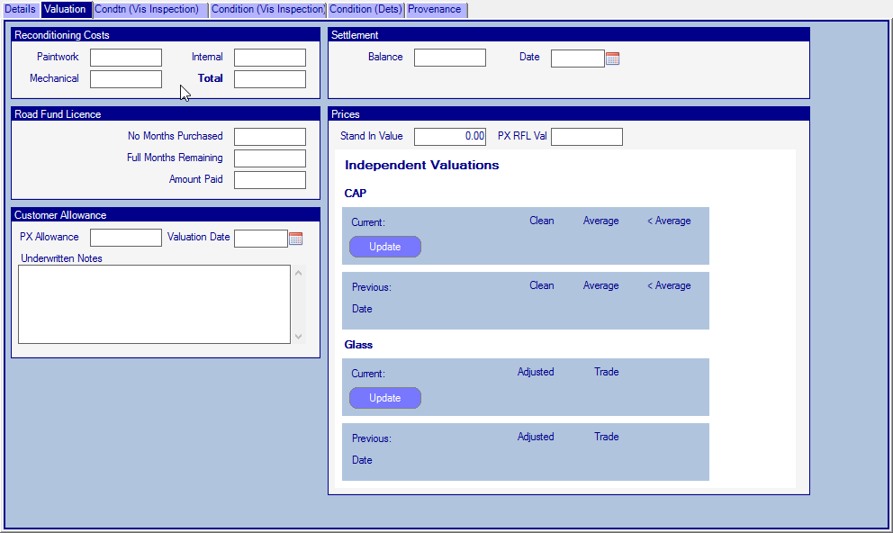 valuation allowance