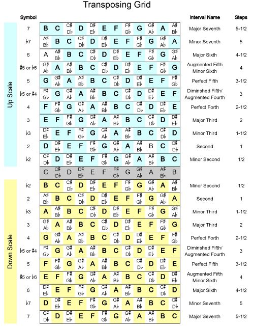 transposition numbers